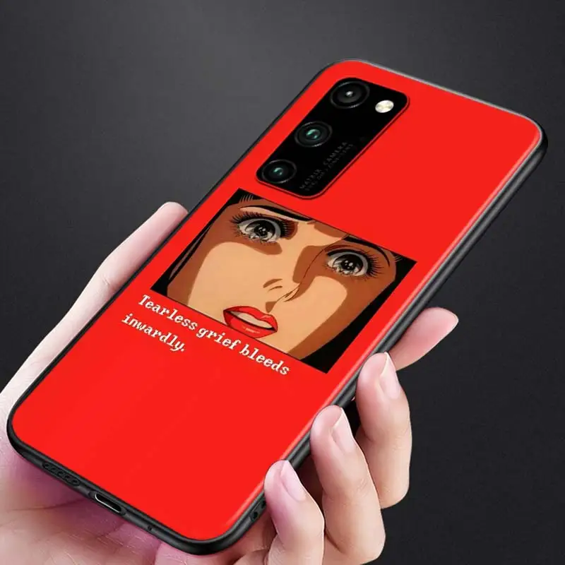 

Silicone Cover Aesthetic Screenshots Picture Art for Huawei Honor 30 20S 20 10i 9S 9A 9C 9X 8X 10 9 Lite 8A 7C 7A Pro Phone Case