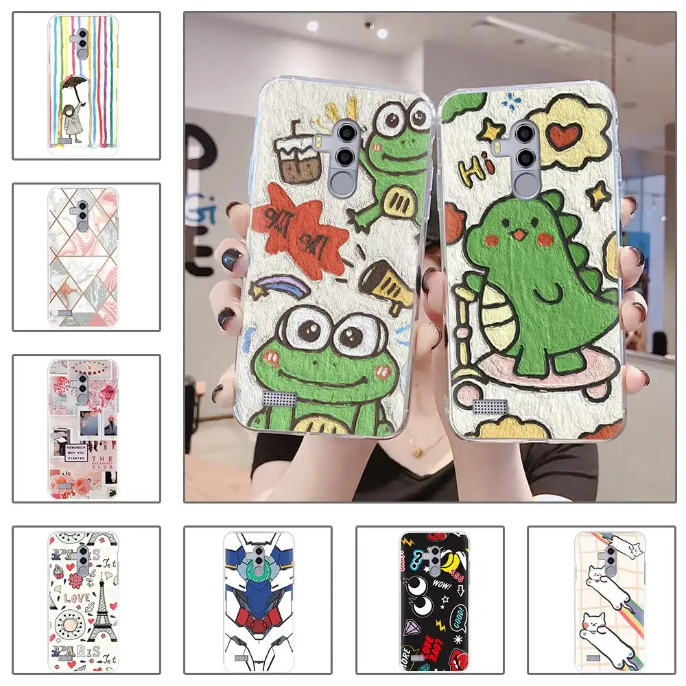 Модный Дизайн ТПУ чехол для телефона Leagoo T8S грязеотталкивающий противоударный