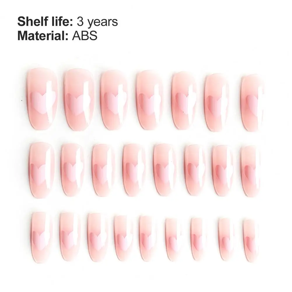 

Hot Sales!!! 24Pcs Sticker Delicate Elegant Detachable Ballet Nail Art Tips Decoration for Women