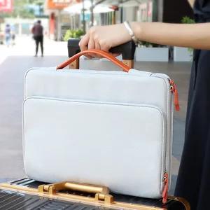 laptop briefcase bag 13 3 inch shockproof 13 14 15 4 16 inch business notebook case for macbook air pro dell acer asus lenovo hp free global shipping