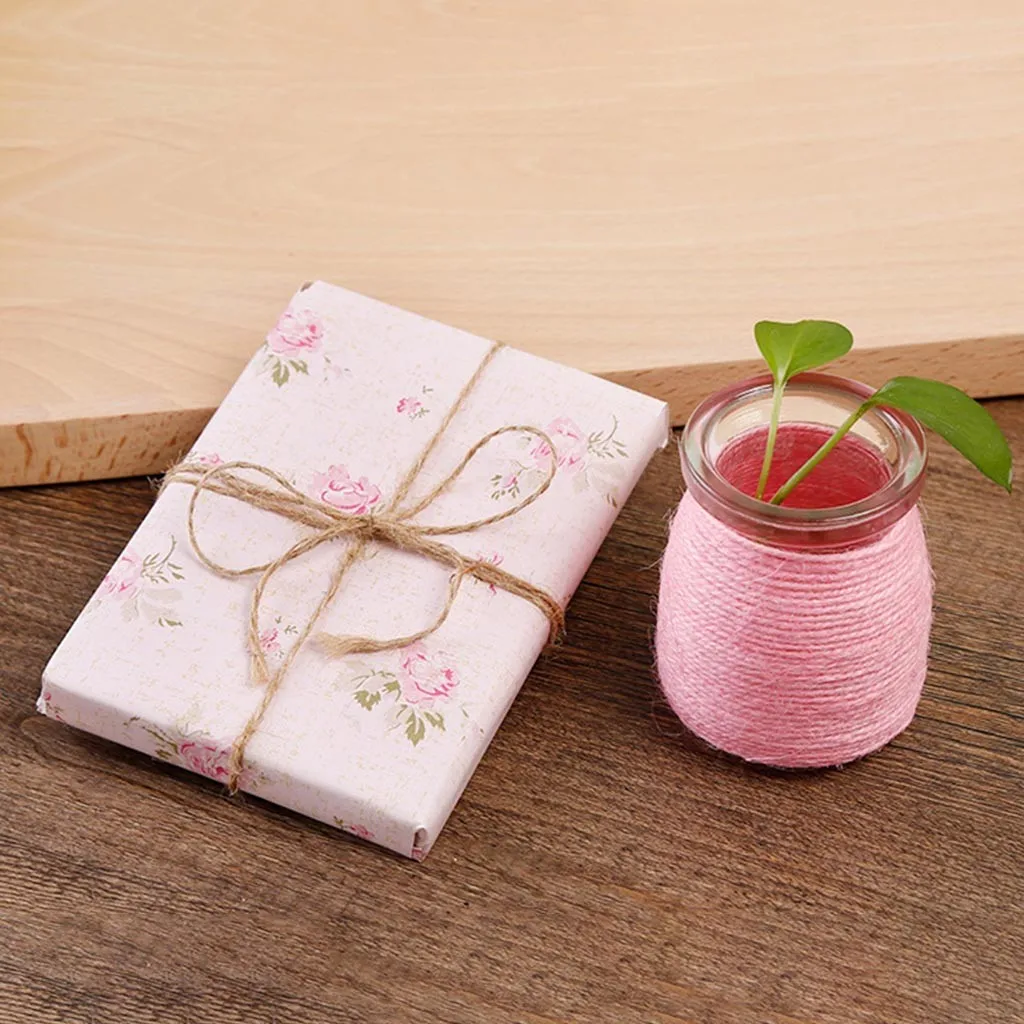 2020 аксессуары для украшения дома цветная пеньковая веревка сделай сам 2 мм