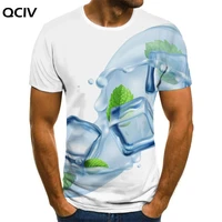qciv water t shirt men stereoscopic t shirts 3d abstract tshirt printed creativity shirt print short sleeve summer printed style