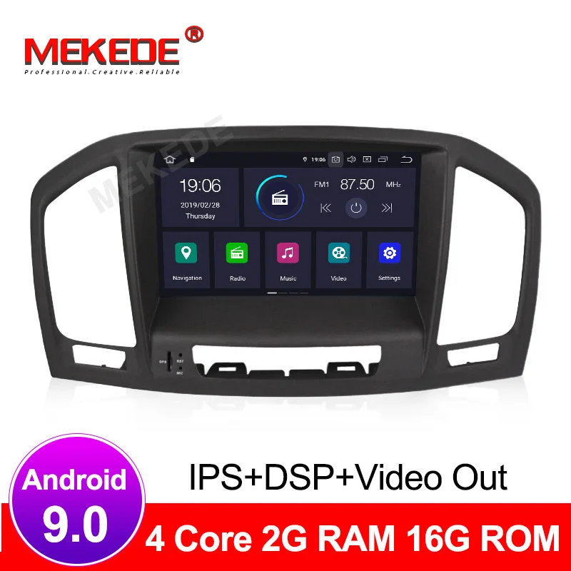 MEKEDE IPS DSP Android 9 0 автомобильный DVD радио плеер для Opel Vauxhall Holden Insignia 2008 2013 стерео GPS