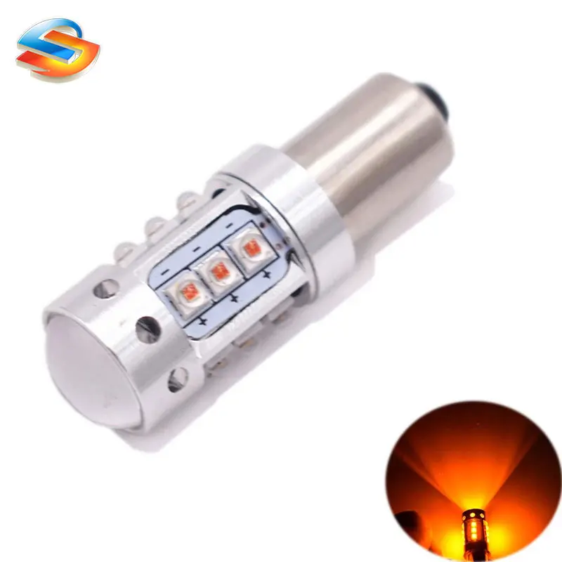 2 шт. BA9S BAY9S BAX9S 80 Вт светодиодный T4W W5W с чипом XBD H6W светильник лампочка без ошибок