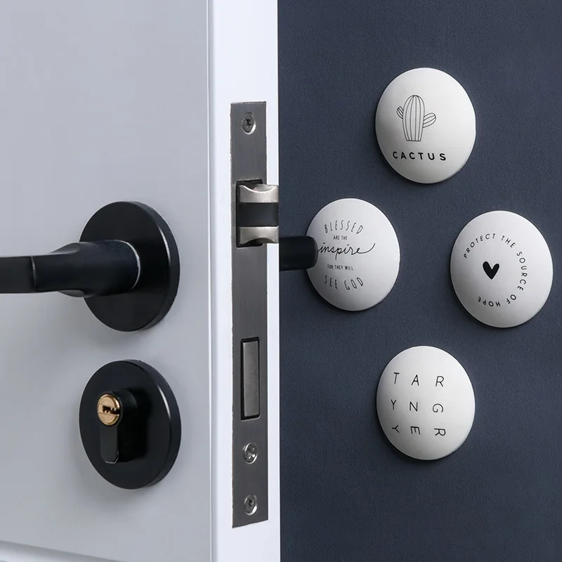 4 шт. детские наклейки против столкновения с roomHandle скандинавские настенные