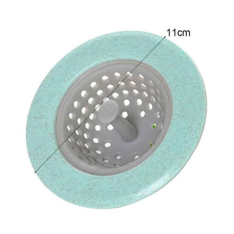 

Silicone Kitchen Drain Round Floor Drain Cover Water Filter Hair Catcher Strainer Cork For Drain Sink Bathroom Anti-blocking