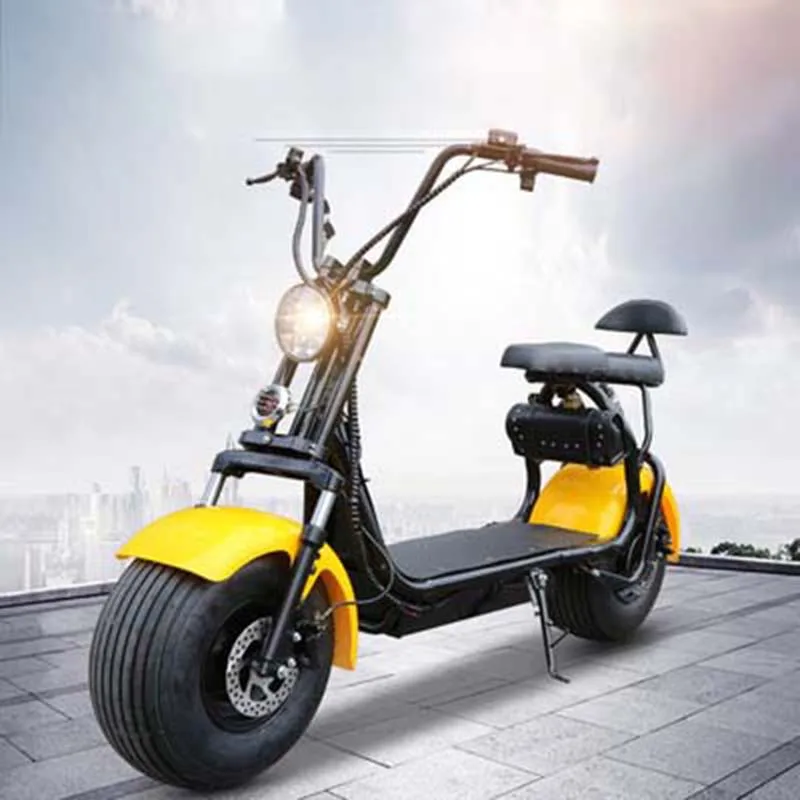 1500W Citycoco электрический скутер 20Ah литиевая батарея двойной тормоз Красочные