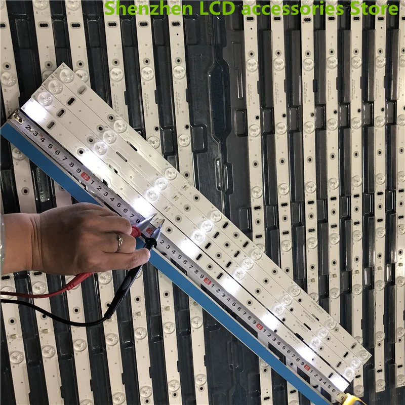 Barra de Luz Led para Le32f50 Retroiluminação Alumínio Novo Zh32d08-zc14f-01 303xh320031 100%