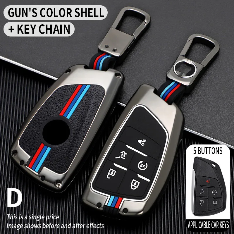 

Car Remote Key Cover Case Key Shell For Buick 2020 model Angkewei s Car key case buckle keychain Car Styling accessories