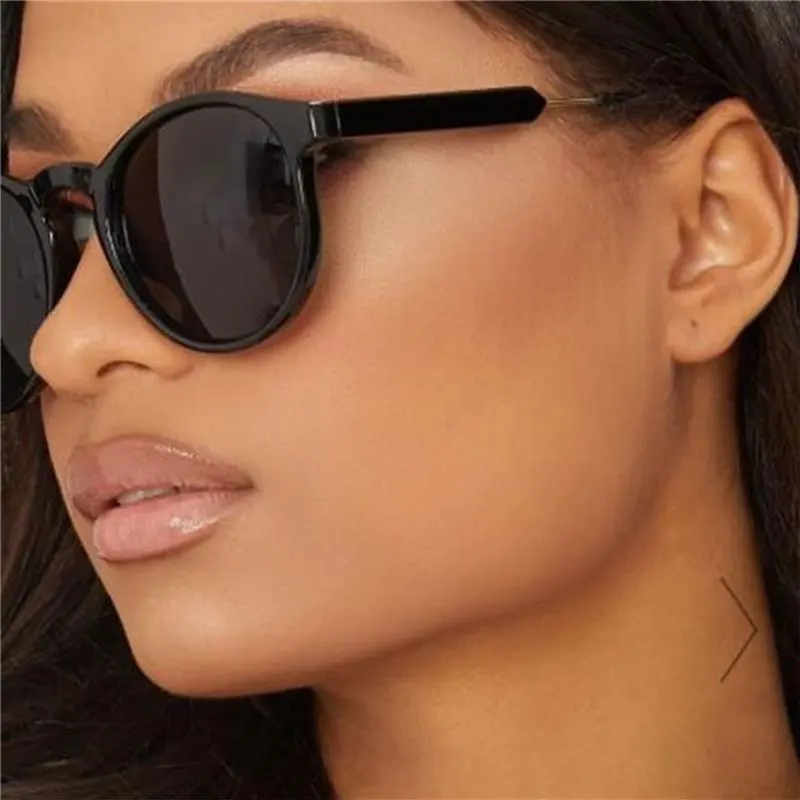 Солнцезащитные очки с круглой оправой UV400 для мужчин и женщин роскошные