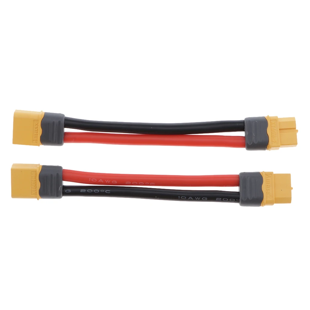 

2 шт., силиконовый Удлинительный кабель 10awg Xt60