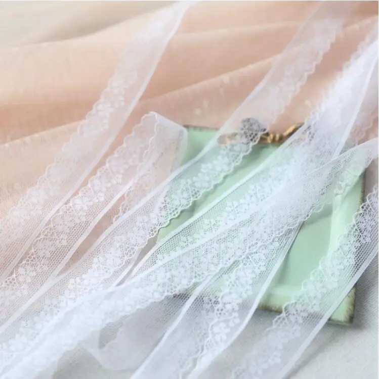 10 Meters White Thin Crocheted Fabric Lace Sweater Side Skirt Curtain Sofa DIY Trim Doll Garment Accessories | Дом и сад