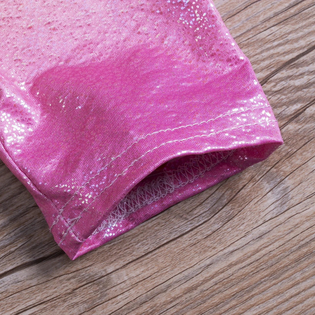 Модные радужные леггинсы с блестками для маленьких девочек Обтягивающие брюки