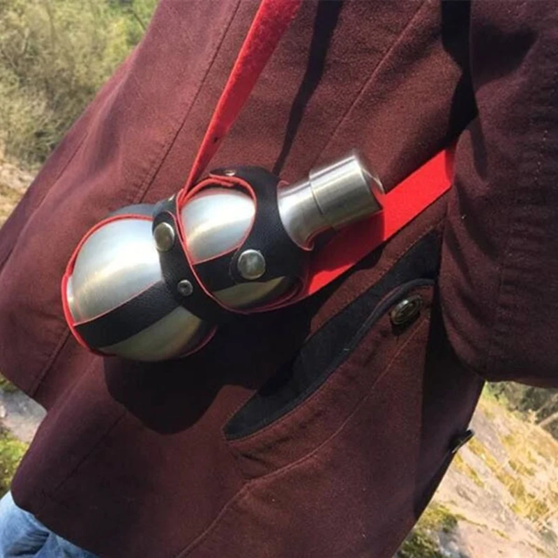 Походная бутылка для воды кемпинга в китайском ретро стиле походная фляжка из