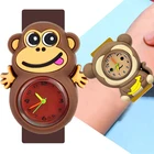 Милые детские часы с единорогомпони, детские часы с мультяшной обезьяной, детские Студенческие часы, часы для мальчиков и девочек, рождественские подарки