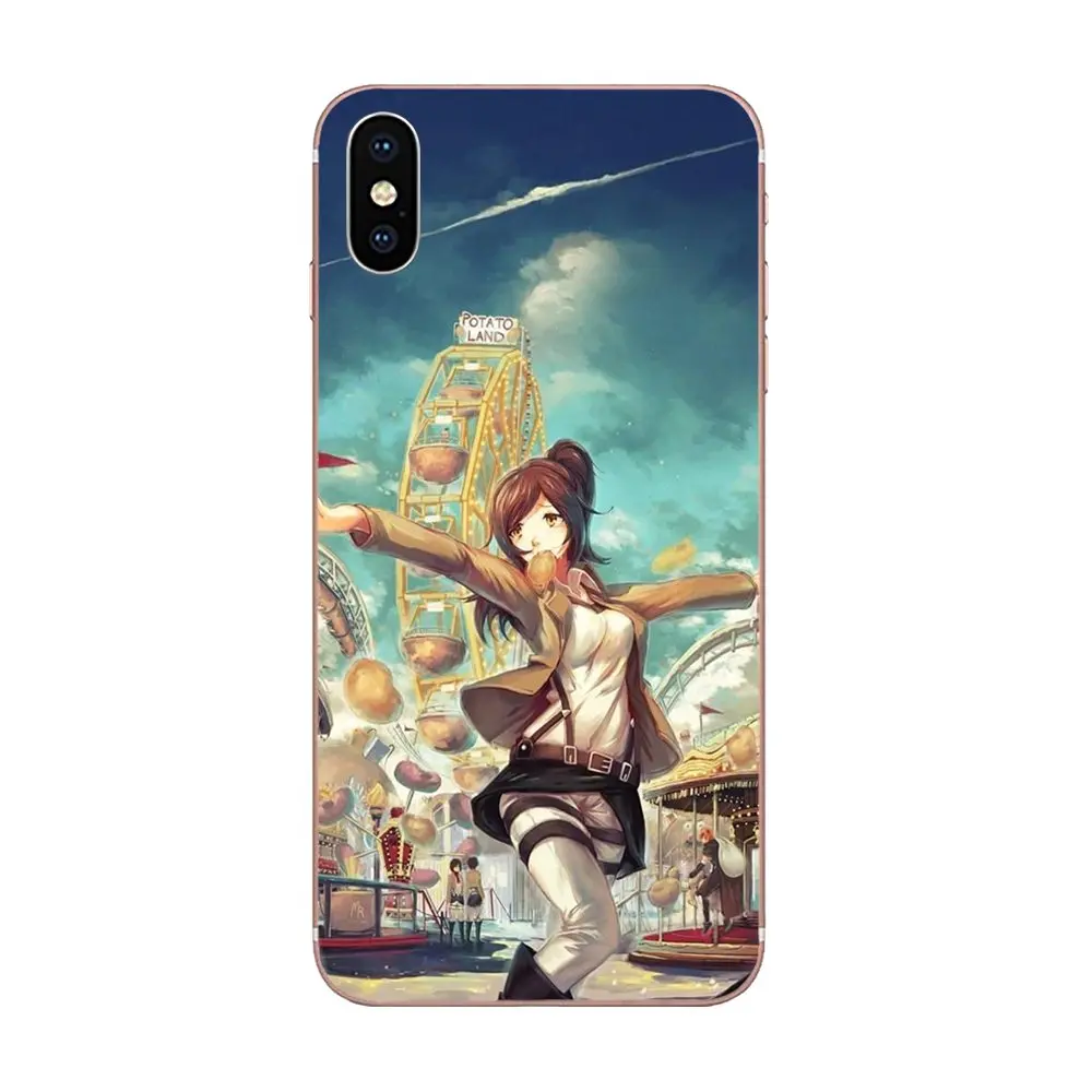 Аниме атака на Титанов персонажа для Huawei Honor 4C 5A 5C 5X 6 6A 6X 7 7A 7C 7X 8 8C 8S 9 10 10i 20 20i Lite Pro |