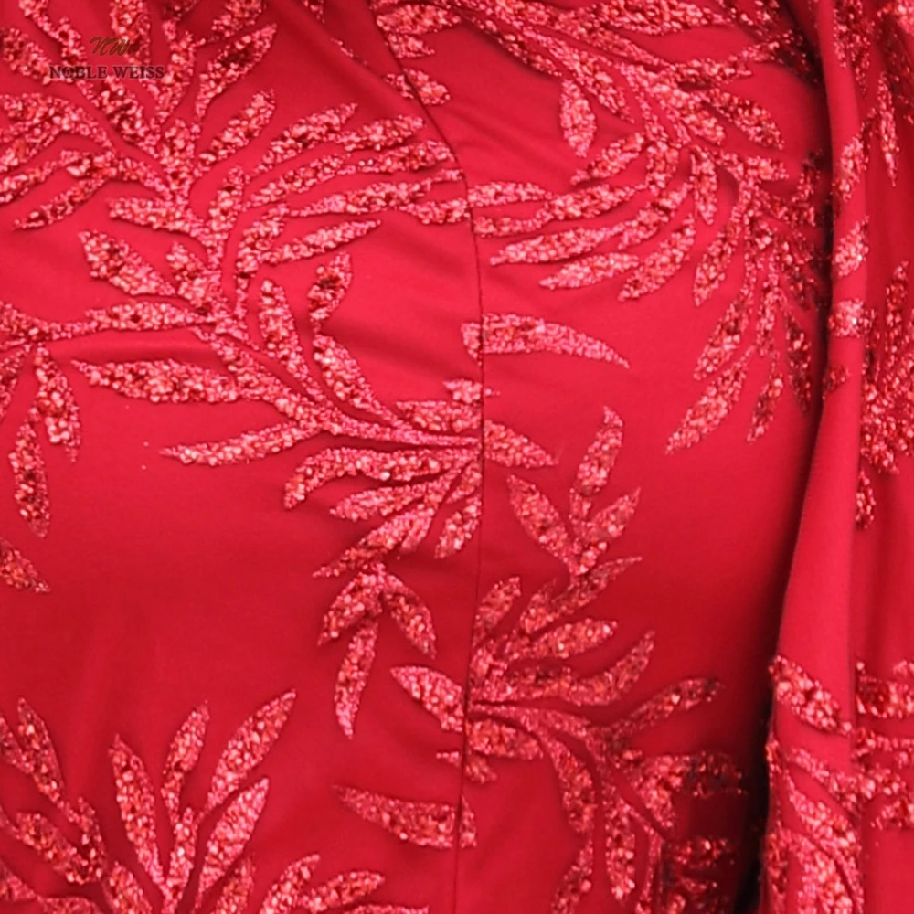 

Elegant Mermaid Long Evening Dress With Long Sleeves Sexy In Stock Party Dresses Prom Gown