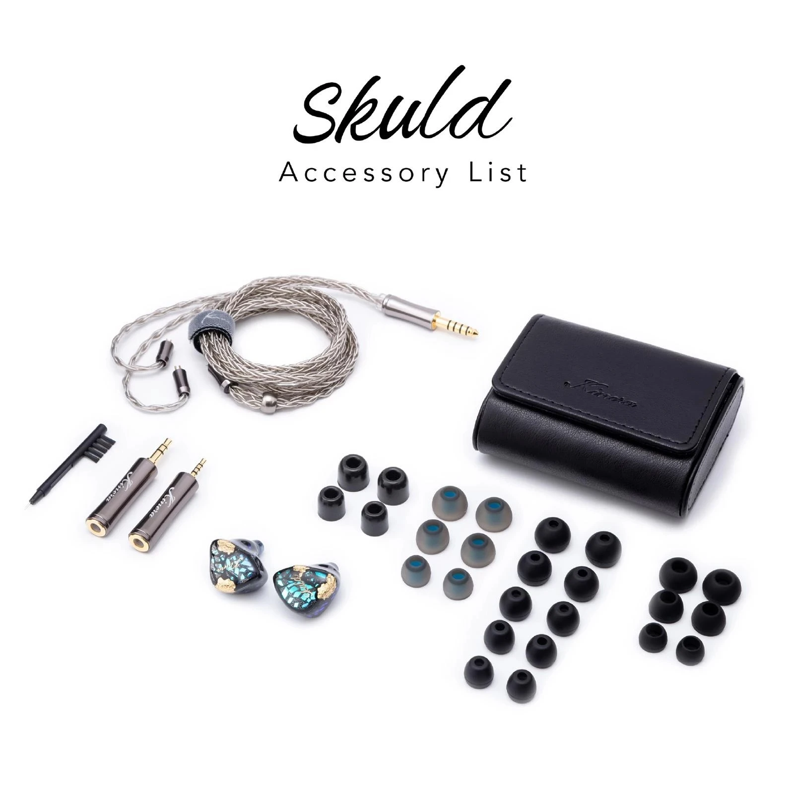 Kinera Skuld 5 BA драйвер In ear монитор наушник IEM со съемной 2pin кабель для меломана