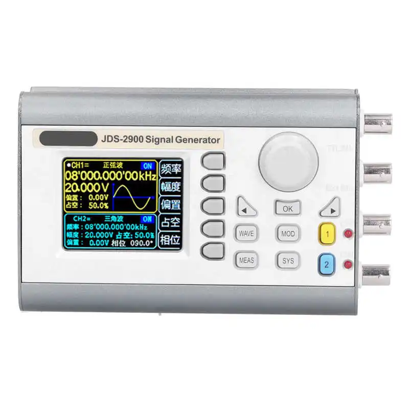 JDS2900-40M 2-канальный генератор сигналов с функцией DDS измеритель частоты
