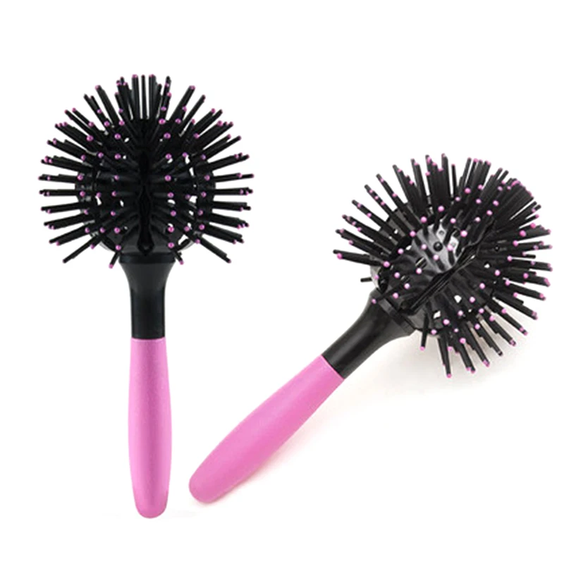 

Magic Detangling Hairbrush Heat Resistant Hair Comb 3D Round Hair Brushes Comb Salon make up 360 degree Ball Styling Tools