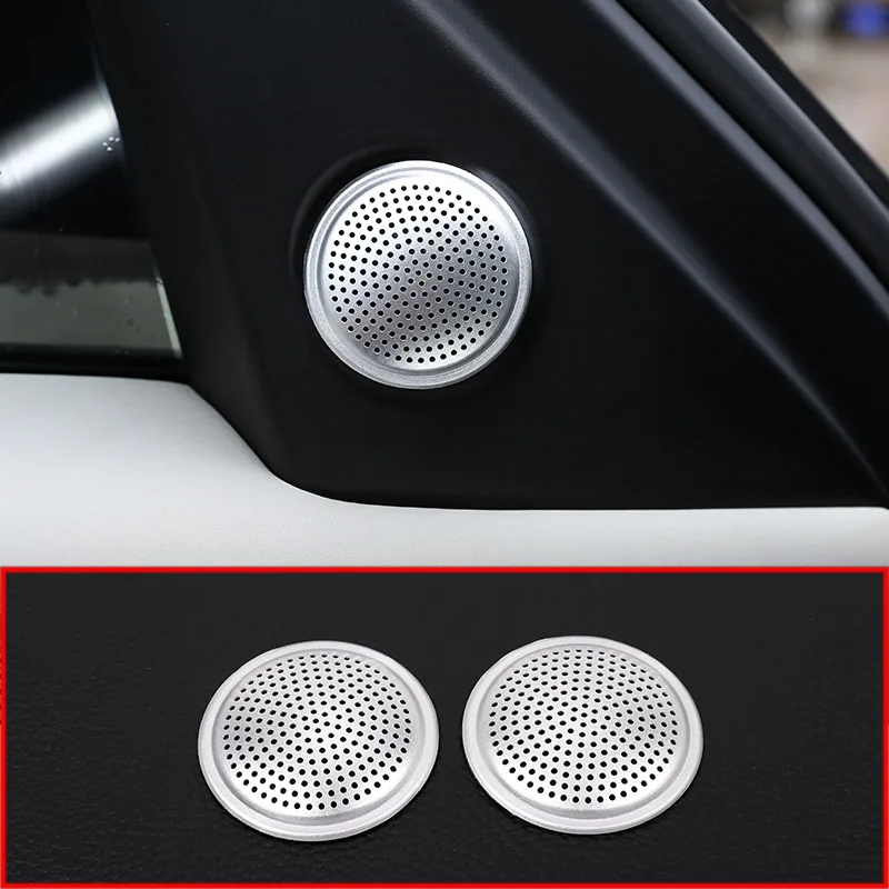For Land Rover Discovery 5 LR5 L462 2017 2018 Car Aluminum alloy Speaker Cover Trim Accessories 2pcs | Автомобили и мотоциклы
