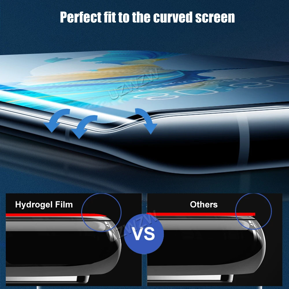 3pcs for oneplus 7 pro screen protector soft hydrogel film 3d curved full coverage free global shipping