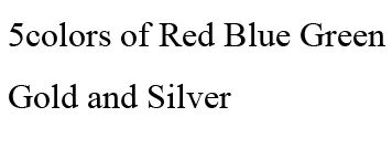 5Colors 100 шт., 5 цветов, сверкающие Подарочные ленты для праздника, свадьбы, Пасхи, декоративные ленты для детей, подарки, украшения своими руками - Цвет: 5Colors