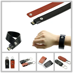 Из искусственной кожи браслет USB флэш-накопитель 32 ГБ 16 ГБ 8 ГБ 4 ГБ флэш-накопитель Флешка флеш-накопитель USB флэш-карта USB флешка браслет