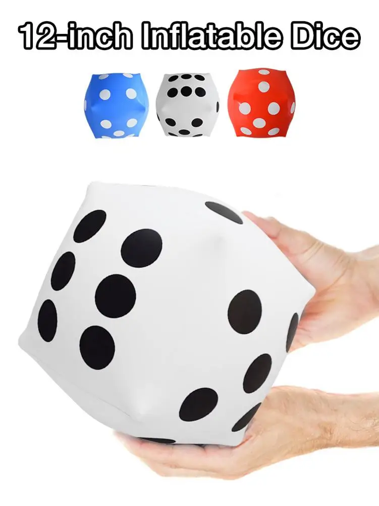 ПВХ 12-дюймовый гигантский надувной матрац кости надувные для игровой бассейн