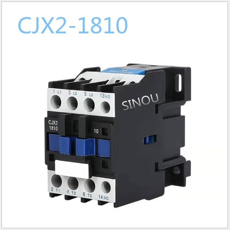 CJX2 1810 LC1 контактор переменного тока 18A 3 фазы полюсный без катушки Напряжение 380V 220V