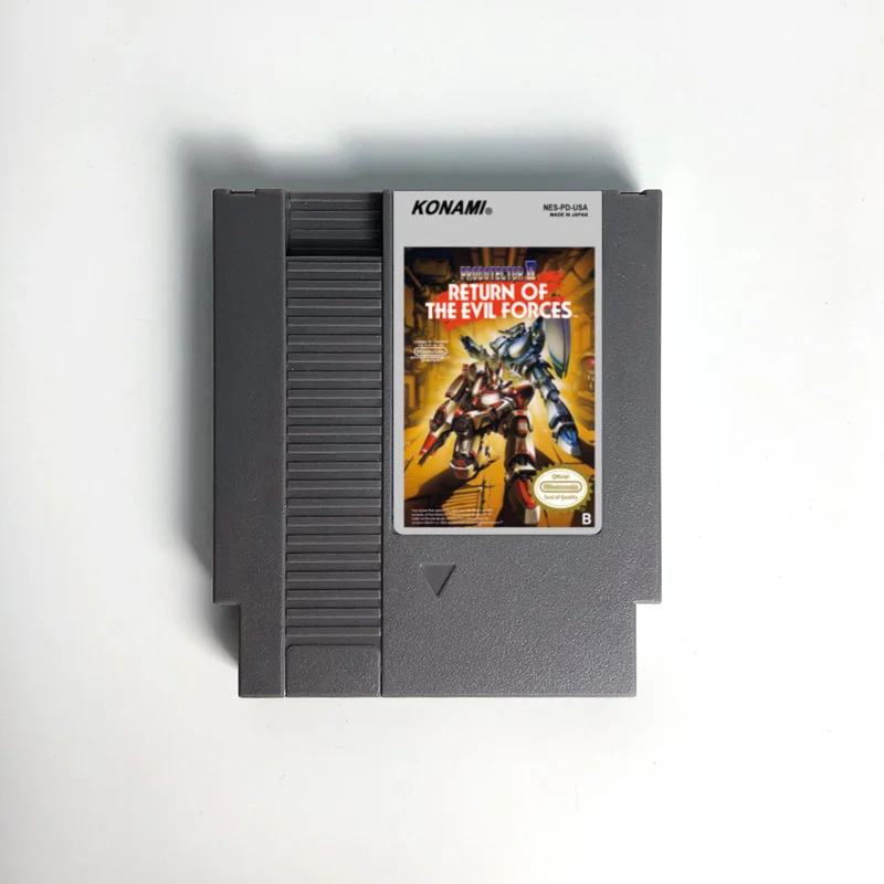 

Probotector 2 return of the evil force Game Cartridge For NES Console 72 Pin