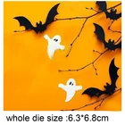 трафареты для декора скрапбукинг дырокол фигурный Хэллоуин летучая мышь призрак металлические плашки декоративные Скрапбукинг 2020 новое ремесло высечки тиснение бумажные карты резак трафареты