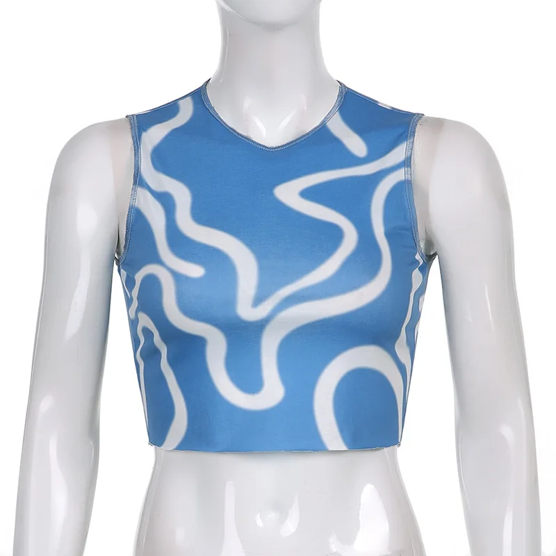 

Hot Camis y2k Retro Crop Top Knitted Corset Top Women Sleeveless Tank Top Fashion Streetwear Summer Sweats 90s