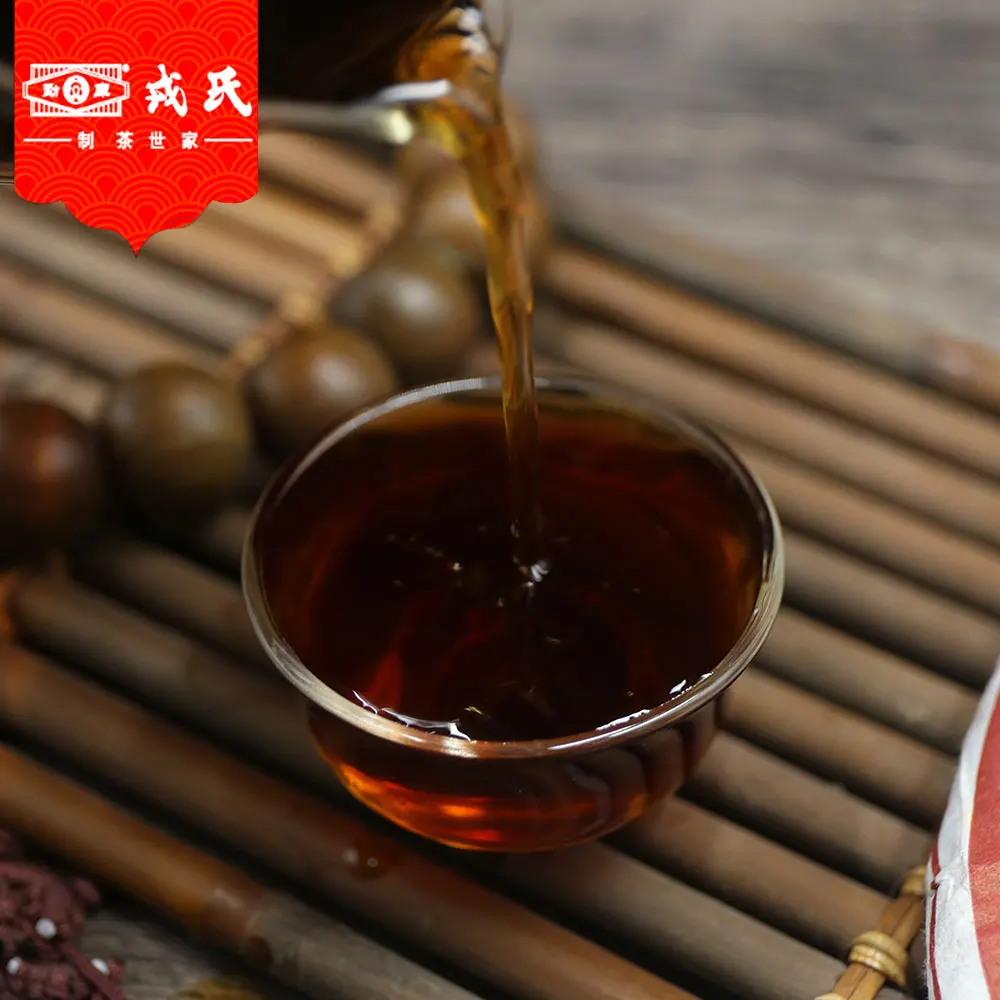 Mengku Rongshi Shu Pu'er чай 2010 Те пуэр 07031 Muyechun спелый пуэр 400 г
