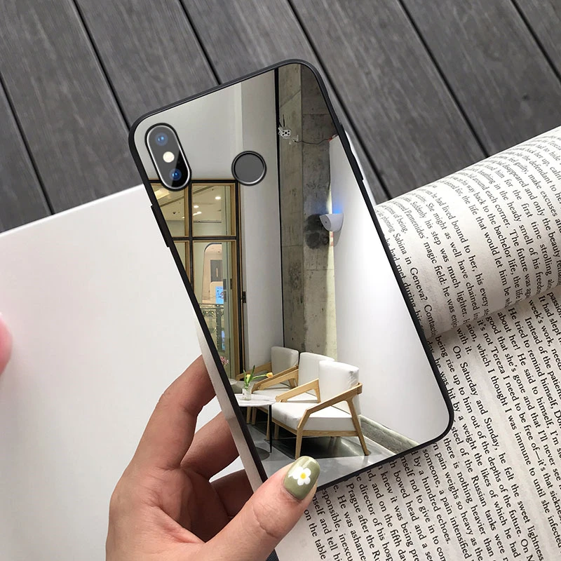 Роскошный зеркальный силиконовый чехол для Xiaomi Mi 9T 8 A1 A2 Lite F1 мягкий Redmi K20 6A 7A Note 4X 5A