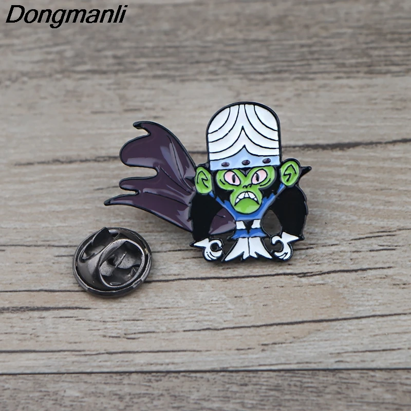 

K1520 Dongmanli Anime Funny Pins Metal Brooches and Pins Enamel Pin for Backpack/Bag Badge Brooch T-shirt Collar Jewelry 1pcs