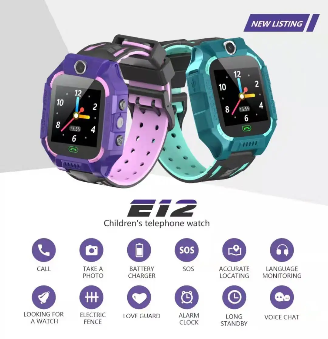 

Anti-Lost Waterproof LBS Child Smart Watch Phone Position Children Watch 1.44 inch Color Touch Screen WIFI SOS Smart Baby Watch