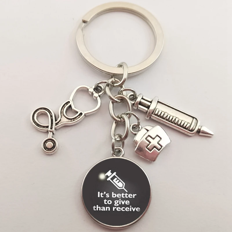 Модный красивый звонок в виде ангела значок шаблона мини-брелок для медицинской