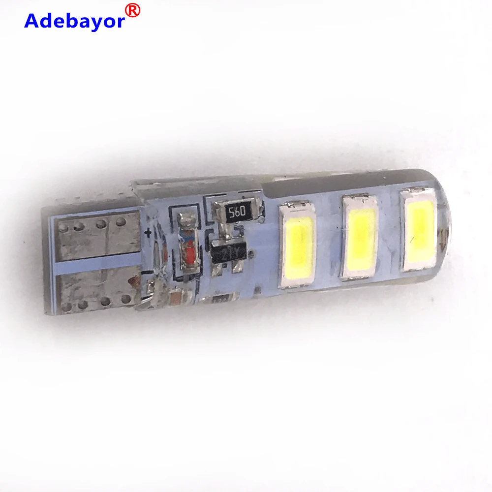 10 шт. 5730 6SMD светодиодный Силикагель Водонепроницаемый вспышка постоянный