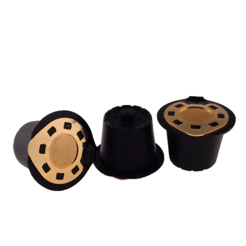 

1 PCS Kitchen Filter Silver Capsule Accessories Coffee Decoration Refillable Compatible Home Reusable Gift