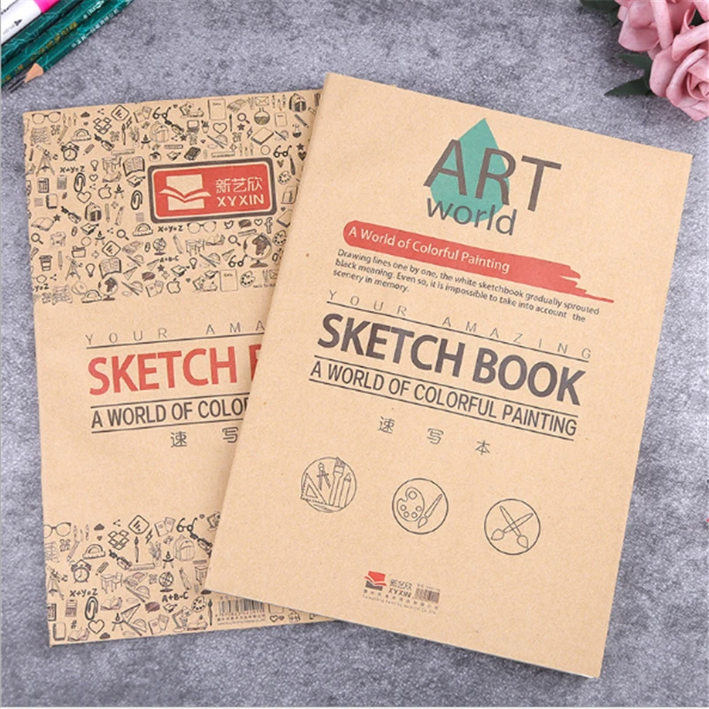 Студент 16к толще Дневник для заметок рисования рисующего граффити из крафт