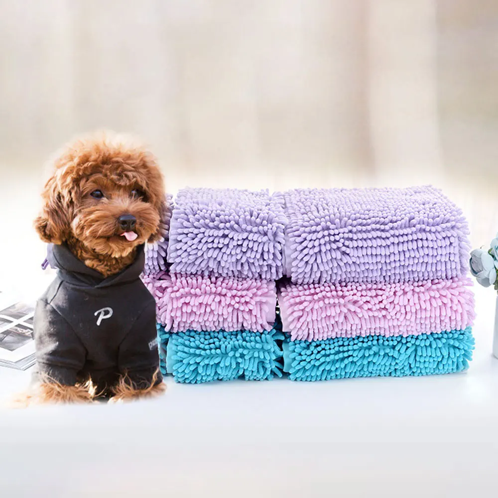 Быстросохнущее абсорбирующее полотенце для груминга собак и кошек |