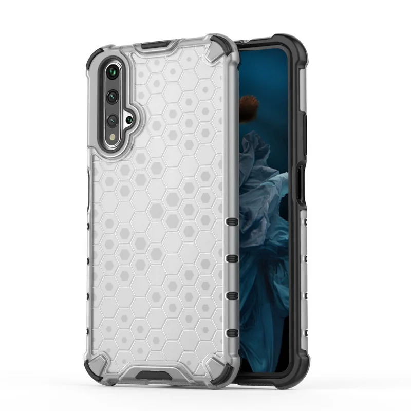 Гибридный чехол из ТПУ+ ПК для huawei Nova 5 Pro P30 Lite mate 20 Honor 20 V20 8X Y7 Prime Y9 Y6 Чехол сотовый прозрачный чехол