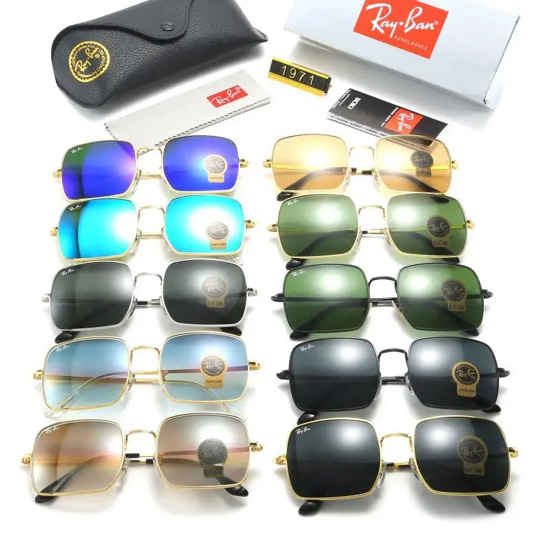 

Brand sunglasses women 2019 glass lens HD Retro sunglasses men Designer Sunglasses Driving glasses Men's Sun Glasses