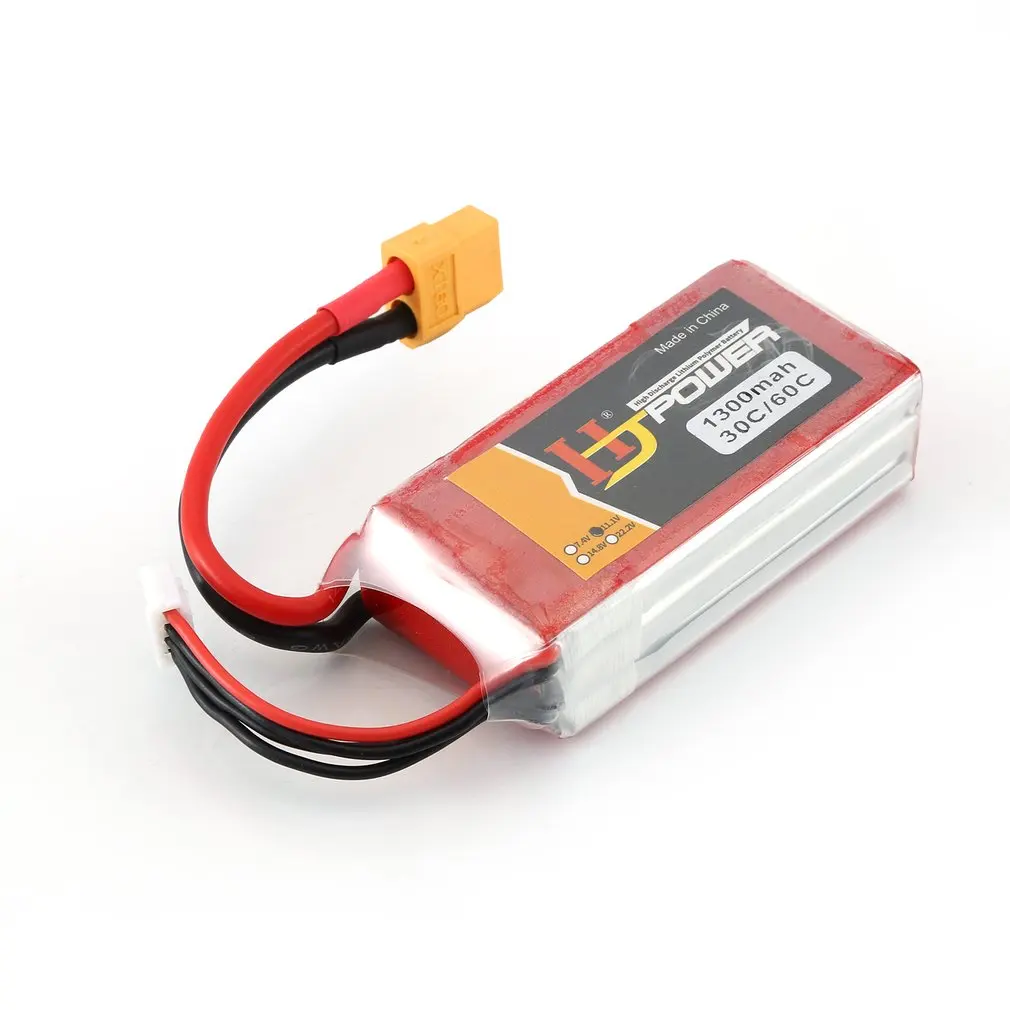 HJ 11,1 V 1000MAH 25C 3S Lipo аккумулятор JST разъем Перезаряжаемый для RC гоночный Дрон вертолет модель автомобиля лодки - Цвет: 11.1V 1300MAH 30C 3S