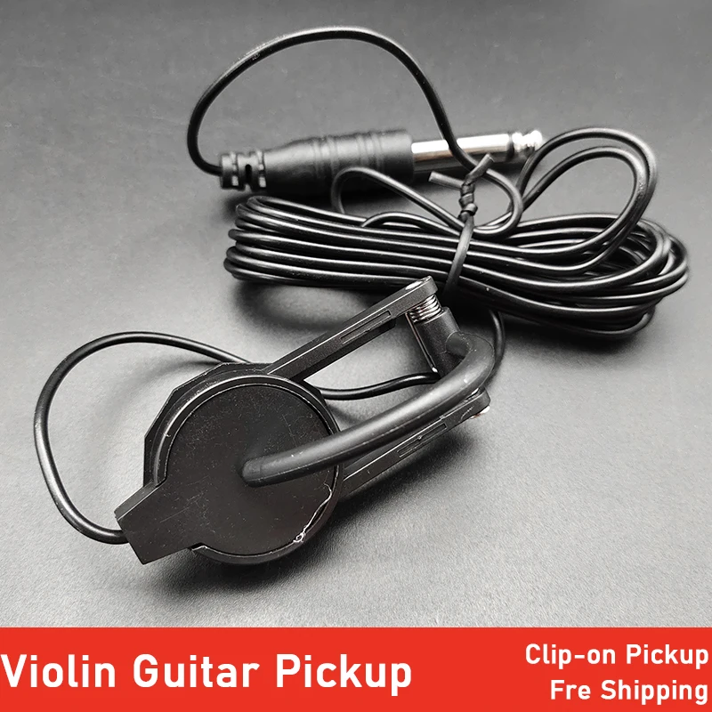Прищепка для акустической гитары укулеле скрипки с кабелем 2 5 м компактный