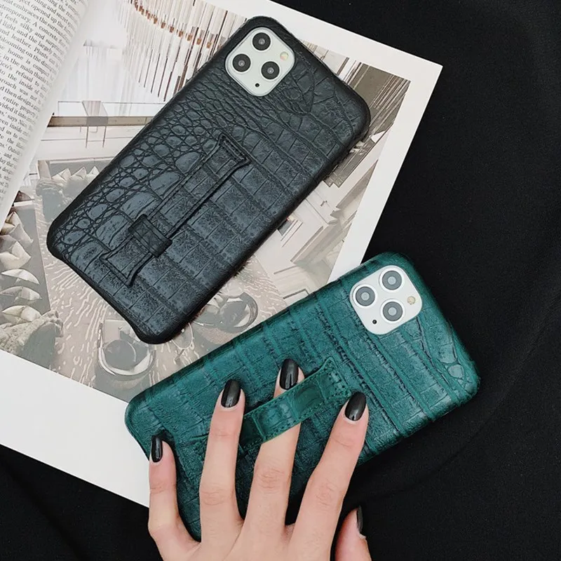 Винтажный чехол подставка из искусственной кожи под крокодиловую змеиную кожу с