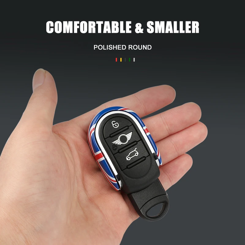 Чехол для автомобильного ключа из титанового сплава Mini Cooper F54 F55 F56 F57 F60 Clubman Countryman