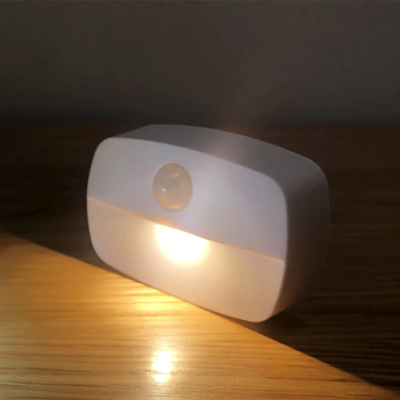 

LED Night Light Motion Sensor Closet Stair for Bedroom Cabinet Energy Saving