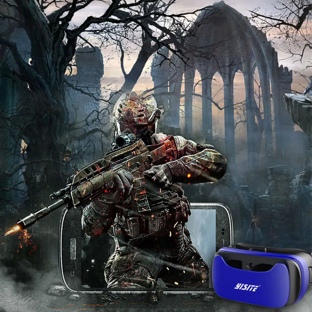 2020 Очки виртуальной реальности VR Headest 3D гарнитура для видеофильмов игр